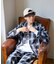 OMBRE CHECK / オープンカラーシャツ