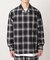 OMBRE CHECK / オープンカラーシャツ