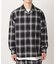 OMBRE CHECK / オープンカラーシャツ