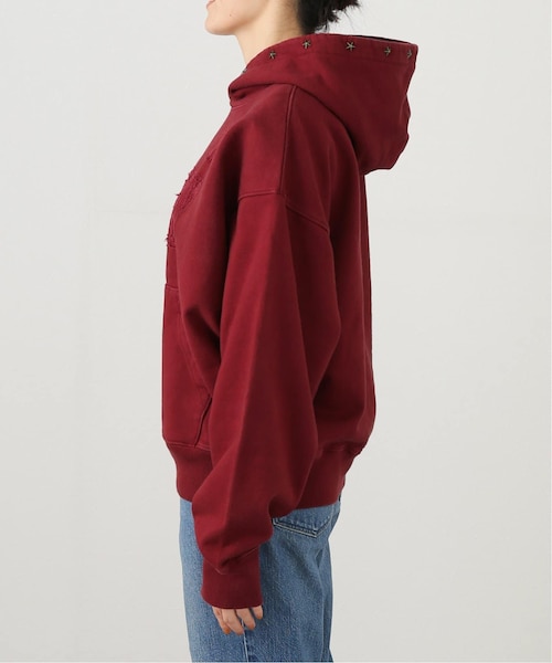 スカルプター MaryAcid Peel Hoodie Washed black SCULPTOR/スカルプター】 Mary Acid Peel Hoodie SL006476BW