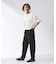”イージーケア” TECH LINEN COOLMAX(R) スラックス（セットアップ着用可）