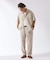 ”イージーケア” TECH LINEN COOLMAX(R) スラックス（セットアップ着用可）