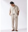 ”イージーケア” TECH LINEN COOLMAX(R) スラックス（セットアップ着用可）