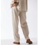 ”イージーケア” TECH LINEN COOLMAX(R) スラックス（セットアップ着用可）