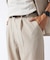 ”イージーケア” TECH LINEN COOLMAX(R) スラックス（セットアップ着用可）
