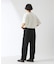 ”イージーケア” TECH LINEN COOLMAX(R) スラックス（セットアップ着用可）