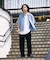 ”イージーケア” TECH LINEN COOLMAX(R) スラックス（セットアップ着用可）