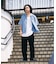 ”イージーケア” TECH LINEN COOLMAX(R) スラックス（セットアップ着用可）