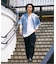 ”イージーケア” TECH LINEN COOLMAX(R) スラックス（セットアップ着用可）