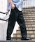 ”イージーケア” TECH LINEN COOLMAX(R) スラックス（セットアップ着用可）