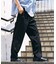”イージーケア” TECH LINEN COOLMAX(R) スラックス（セットアップ着用可）