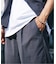 ”イージーケア” TECH LINEN COOLMAX(R) スラックス（セットアップ着用可）