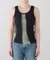 【Cycle by myob】 FLOWER SWITCHING TANK TOP CYCLE24-02-01