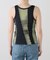 【Cycle by myob】 FLOWER SWITCHING TANK TOP CYCLE24-02-01