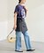 THRIFTY LOOK/スリフティルック 別注レザーラップスカート