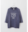 【GOOD OLD SHOP】ヴィンテージ加工 ラグランTシャツ 7分袖