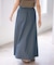 Aラインデニムスカート