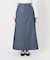 Aラインデニムスカート