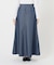 Aラインデニムスカート