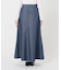 Aラインデニムスカート