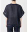 《追加》【WEB限定】手洗い可 / リネンブレンドメッシュSSドルマンブルゾン