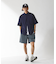RUSSELL ATHLETIC 別注 ナイロン リップストップ ショートスリーブ シャツ