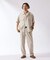 ”イージーケア” TECH LINEN COOLMAX(R) CPO シャツ（セットアップ着用可）