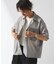 ”イージーケア” TECH LINEN COOLMAX(R) CPO シャツ（セットアップ着用可）