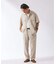 ”イージーケア” TECH LINEN COOLMAX(R) CPO シャツ（セットアップ着用可）