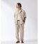 ”イージーケア” TECH LINEN COOLMAX(R) CPO シャツ（セットアップ着用可）