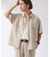 ”イージーケア” TECH LINEN COOLMAX(R) CPO シャツ（セットアップ着用可）