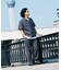 ”イージーケア” TECH LINEN COOLMAX(R) CPO シャツ（セットアップ着用可）