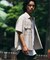 ”イージーケア” TECH LINEN COOLMAX(R) CPO シャツ（セットアップ着用可）