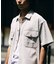 ”イージーケア” TECH LINEN COOLMAX(R) CPO シャツ（セットアップ着用可）