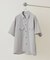 ”イージーケア” TECH LINEN COOLMAX(R) CPO シャツ（セットアップ着用可）