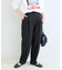 手洗い可 / ドットフロッキースティックパンツ