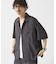 Dot Air(R) / ドットエア シャンブレーサッカー オープンカラーシャツ