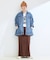 《追加》ウォッシャブル / DU JOUR/デュ ジュール RIDING JEAN JACKET
