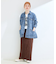 《追加》ウォッシャブル / DU JOUR/デュ ジュール RIDING JEAN JACKET