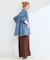 《追加》ウォッシャブル / DU JOUR/デュ ジュール RIDING JEAN JACKET