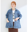 《追加》ウォッシャブル / DU JOUR/デュ ジュール RIDING JEAN JACKET