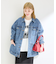 《追加》ウォッシャブル / DU JOUR/デュ ジュール RIDING JEAN JACKET