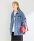 《追加》ウォッシャブル / DU JOUR/デュ ジュール RIDING JEAN JACKET