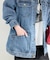 《追加》ウォッシャブル / DU JOUR/デュ ジュール RIDING JEAN JACKET