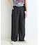 手洗い可 / ジャカードストレートパンツ