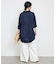 《一部店舗・WEB限定カラーあり/追加》ファインOXオーバーロングシャツ