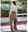 《2枚セット》ナローサロペット×TEEセット