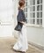 《WEB限定追加》upper hights/アッパーハイツ 別注LAZY SKIRT