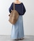 《WEB限定追加》upper hights/アッパーハイツ 別注LAZY SKIRT