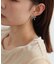 《WEB限定》SLOBE citron.ツブツブリボンピアス